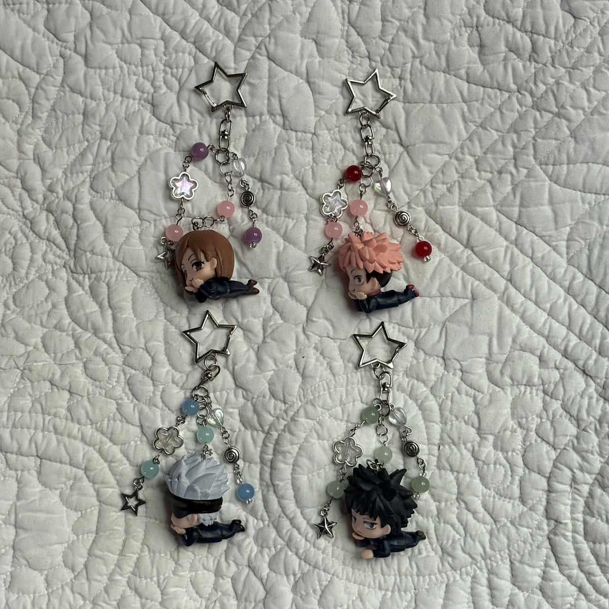 jjk 2.0 figure keychains