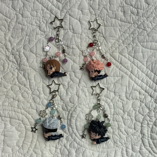 jjk 2.0 figure keychains